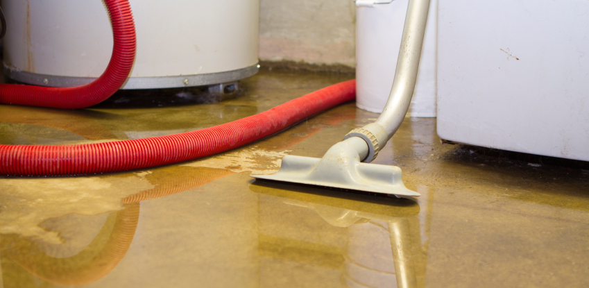 Flooded basement Emergency Cleaning - Level Seven Facilities Services